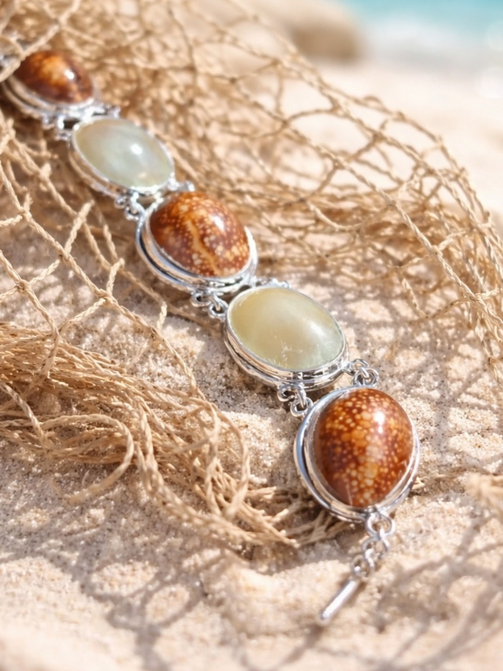NEW! Mother Of Pearl & Murex Shell Bracelet